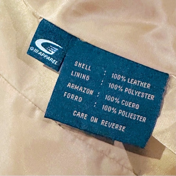 π§₯ SIENA Genuine Suede Leather Jacket | Y2K Boho Moto Retro | XL Tan Camel - Picture 5 of 5